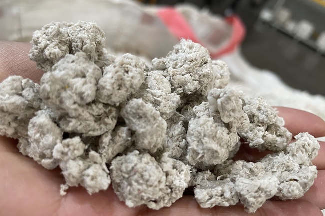 aglomerado de film plástico