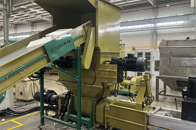 compactadora de poliestireno