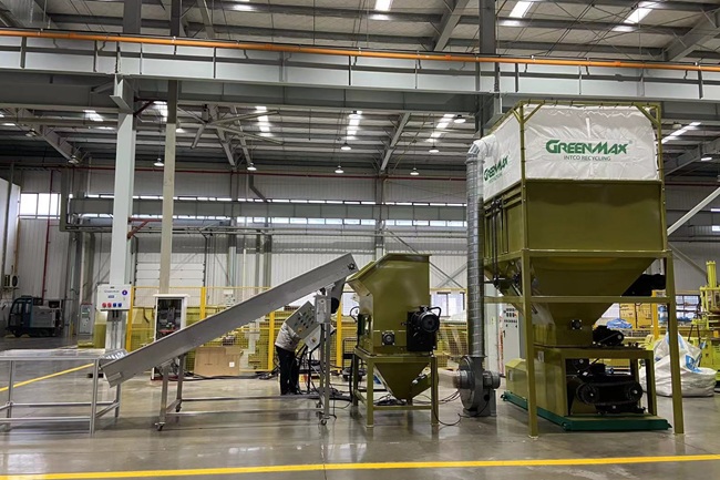 máquina de reciclaje de unicel