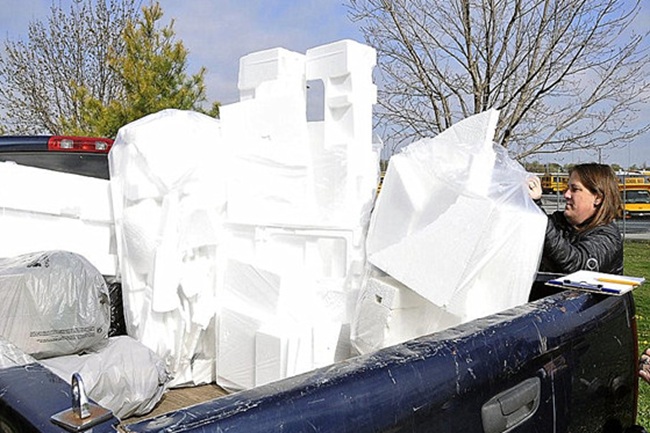 reciclaje de plumavit