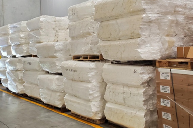 bloques de espuma comprimidos en frío