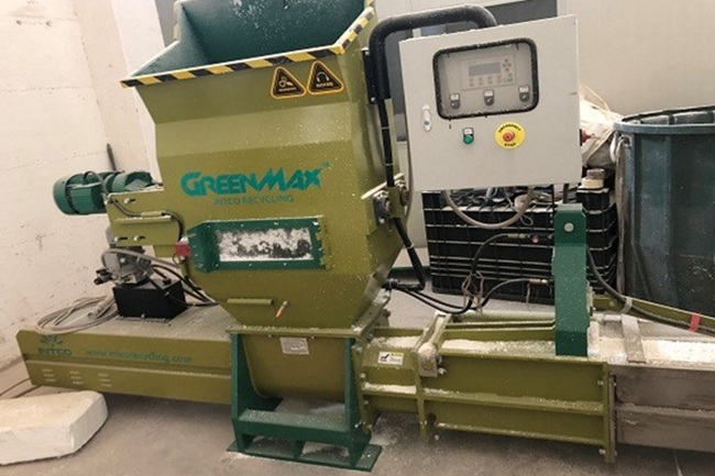 compactadora de poliestireno expandido