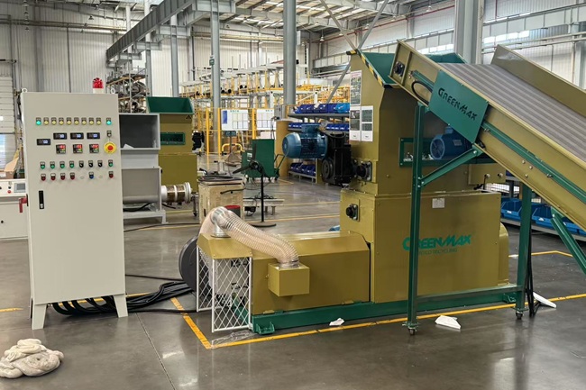 máquina para reciclar poliestireno expandido