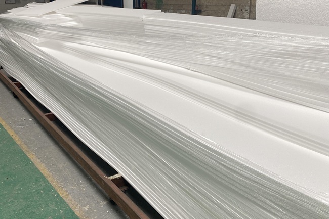 residuos de corcho blanco
