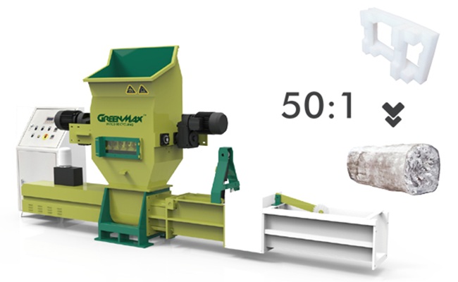 compactadora de EPE 50:1