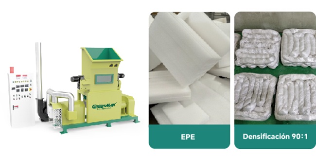 densificadora de EPE 90:1