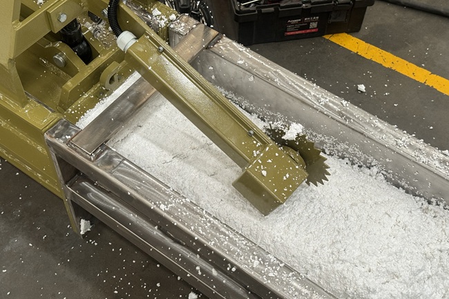 reciclaje de icopor por compactación en frío