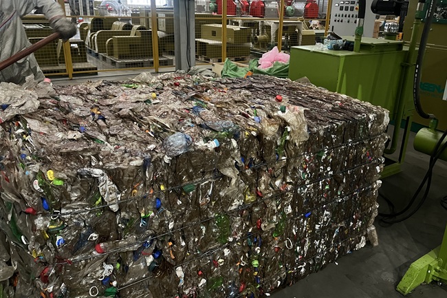 reciclaje de PET botellas