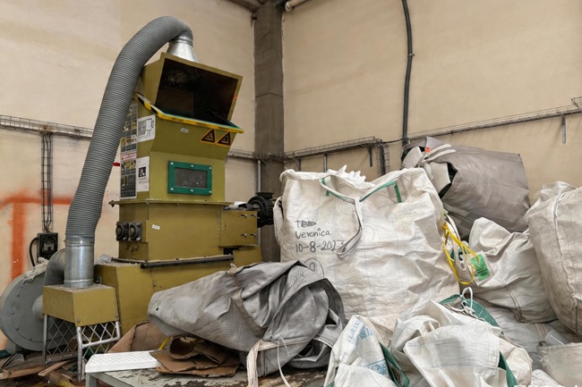 máquina para reciclar unicel